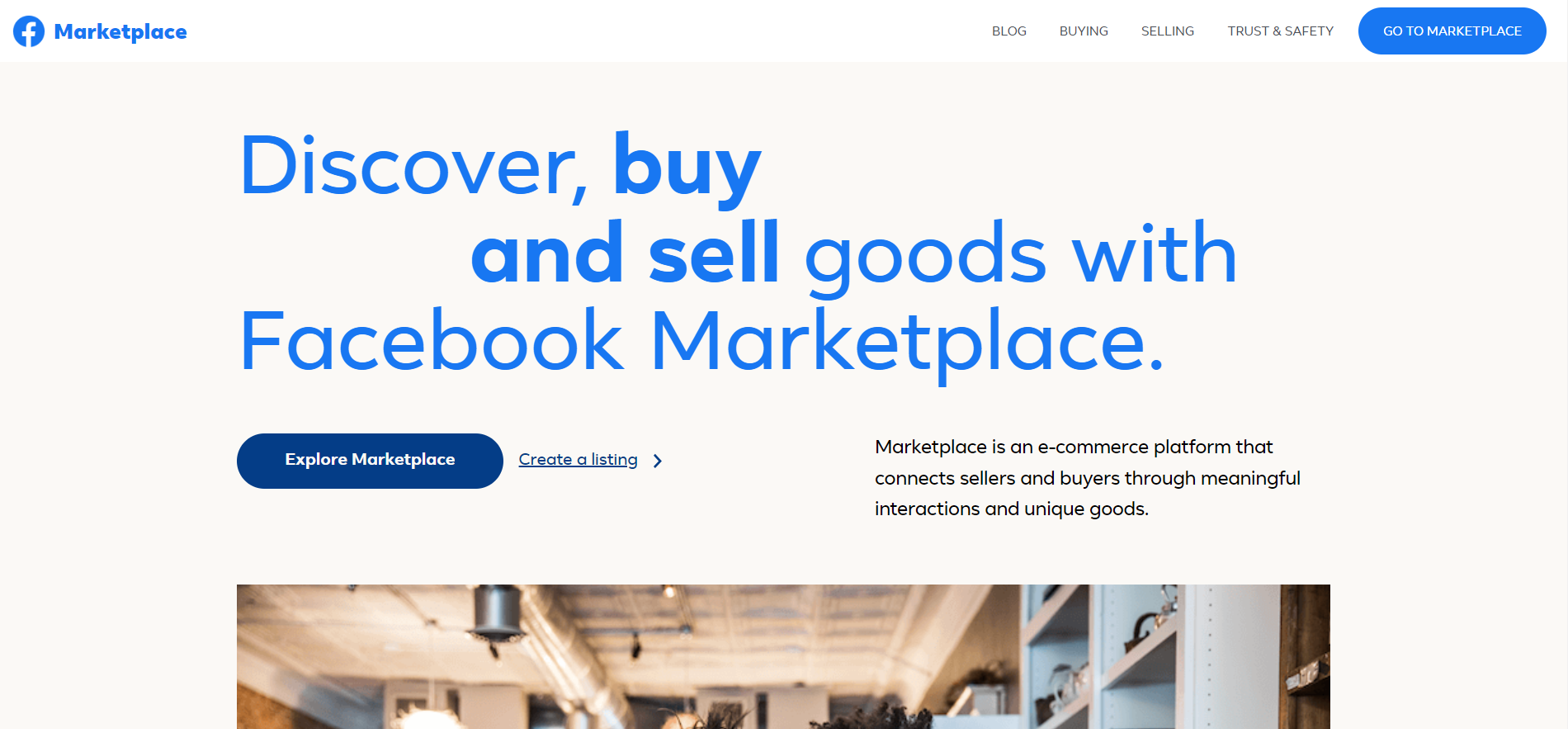 Prezentare Facebook Marketplace
